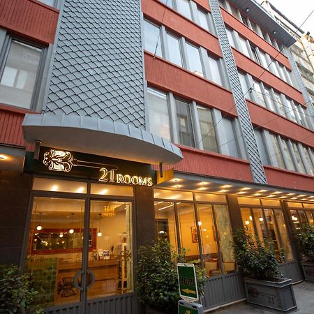 21 Rooms Hotel Istanbul Exterior foto