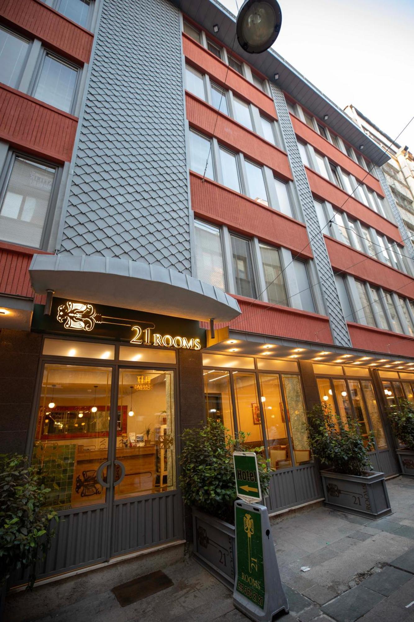 21 Rooms Hotel Istanbul Exterior foto