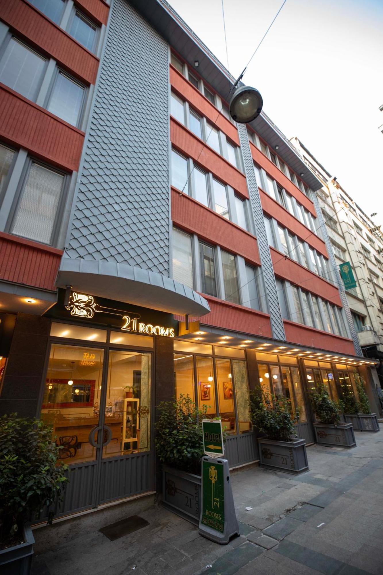 21 Rooms Hotel Istanbul Exterior foto
